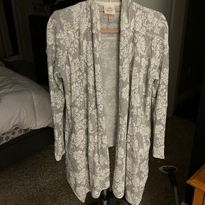 Knox rose grey sweater shall